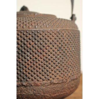 釜師 高橋因幡 あられ銚子/湯沸　M111 