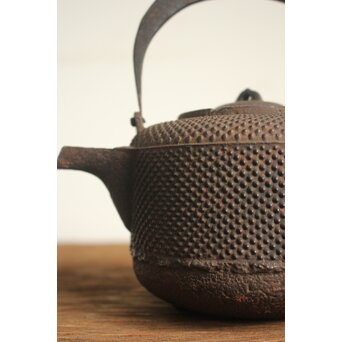 釜師 高橋因幡 あられ銚子/湯沸　M111 