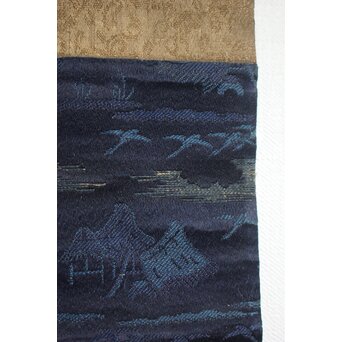 仏画 不動明王図 紙本水墨掛軸　Z084 