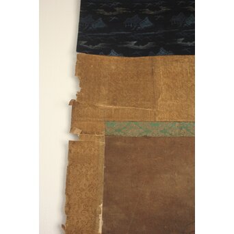 仏画 不動明王図 紙本水墨掛軸　Z084 