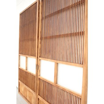 白木格子戸  L976 