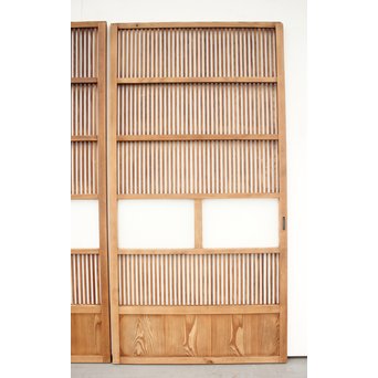 白木格子戸  L976 