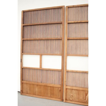 白木格子戸  L976 