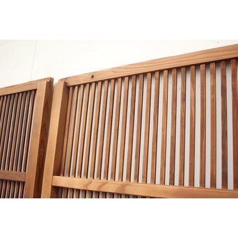 白木格子戸  L976 