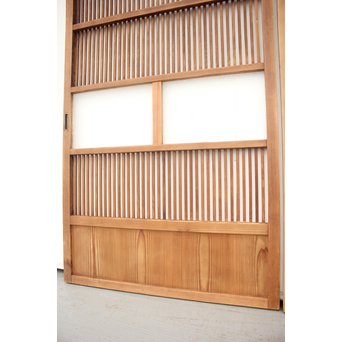 白木格子戸  L976 