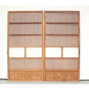 白木格子戸  L976 