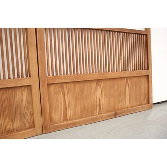 白木格子戸  L976 