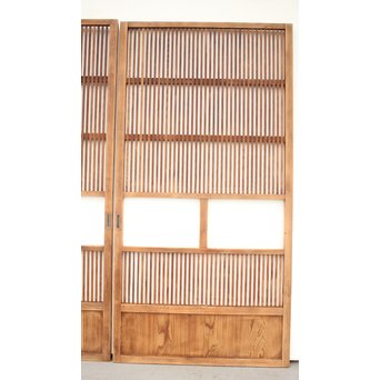 白木格子戸  L976 