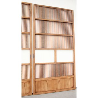 白木格子戸  L976 