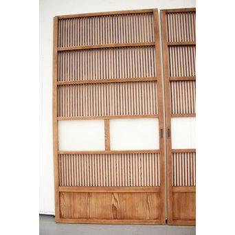 白木格子戸  L976 