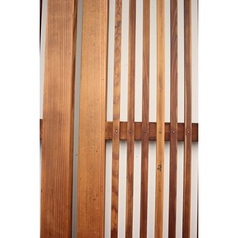 白木格子戸  L976 