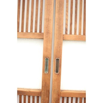 白木格子戸  L976 