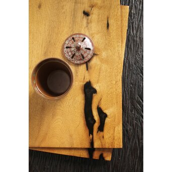 玉川堂 五代目 玉川覚平 木目金香炉　M113 