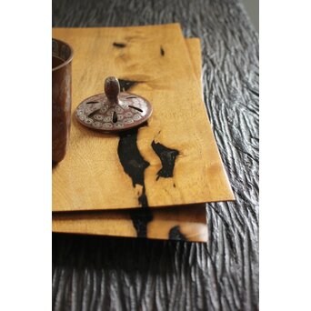 玉川堂 五代目 玉川覚平 木目金香炉　M113 