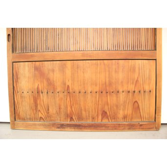 釘無繊細格子蔵戸　W947 