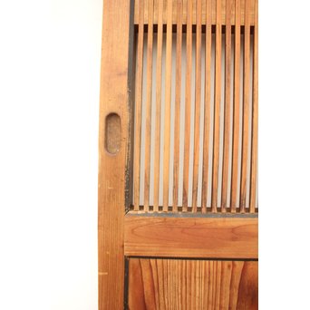 釘無繊細格子蔵戸　W947 