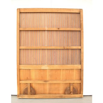 釘無繊細格子蔵戸　W947 