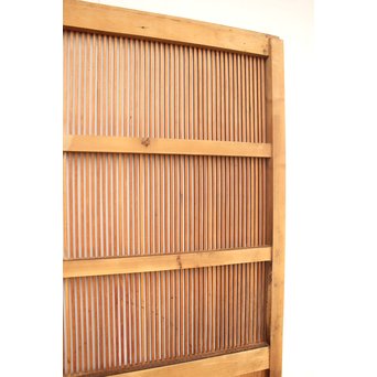 釘無繊細格子蔵戸　W947 