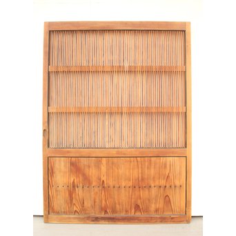 釘無繊細格子蔵戸　W947