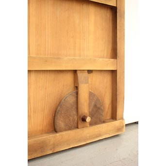 釘無繊細格子蔵戸　W947 