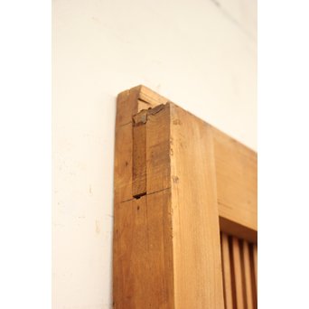 釘無繊細格子蔵戸　W947 