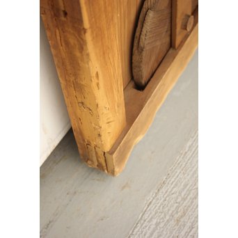 釘無繊細格子蔵戸　W947 