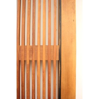 釘無繊細格子蔵戸　W947 