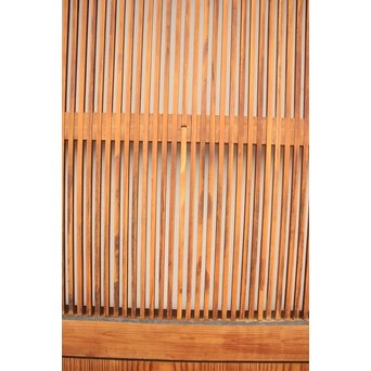 釘無繊細格子蔵戸　W947 