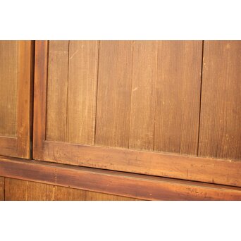 唐子図板絵板戸 4枚1組　B951 