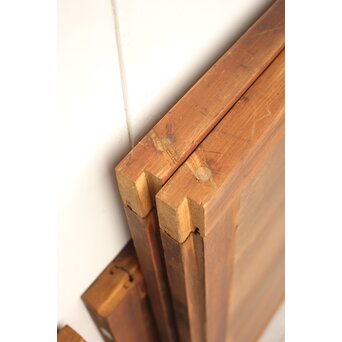 唐子図板絵板戸 4枚1組　B951 