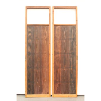 色変わりの両面雪隠戸 2枚1組　GD1209YD