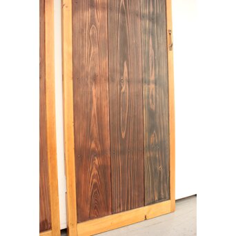 色変わりの両面雪隠戸 2枚1組　GD1209YD 