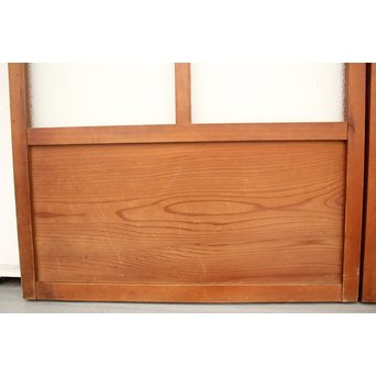 組子とダイアガラスの建具 2枚1組　GD1211 