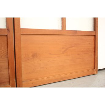 組子とダイアガラスの建具 2枚1組　GD1211 