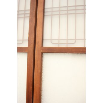 組子とダイアガラスの建具 2枚1組　GD1211 