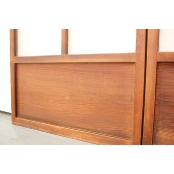 組子とダイアガラスの建具 2枚1組　GD1211 