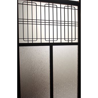 組子とダイアガラスの建具 2枚1組　GD1211 