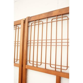 組子とダイアガラスの建具 2枚1組　GD1211 