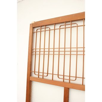 組子とダイアガラスの建具 2枚1組　GD1211 