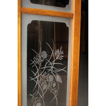 絵ガラス欄間　R2445 