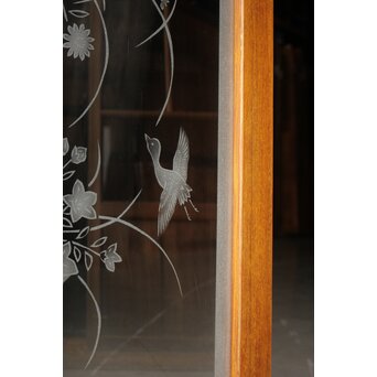 絵ガラス欄間　R2445 