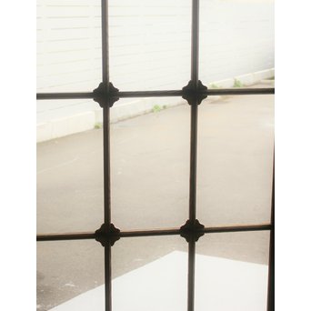 アールデコ 9分割 白木クリアガラス戸　GD1212 