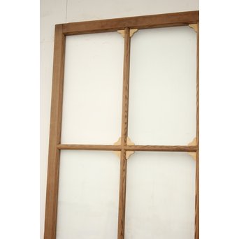 アールデコ 9分割 白木クリアガラス戸　GD1212 