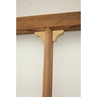 アールデコ 9分割 白木クリアガラス戸　GD1212 