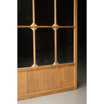 アールデコ 9分割 白木クリアガラス戸　GD1212 