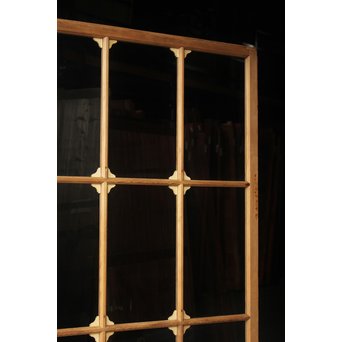 アールデコ 9分割 白木クリアガラス戸　GD1212 