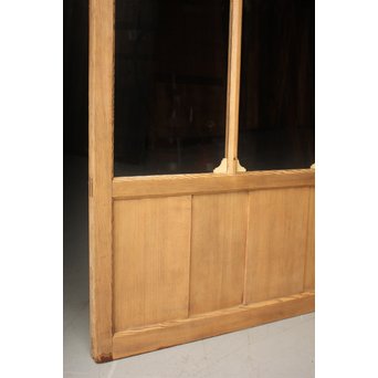 アールデコ 9分割 白木クリアガラス戸　GD1212 