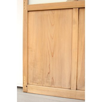 アールデコ調 白木プレスガラス戸　GD1213 