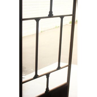 アールデコ調 白木クリアガラス戸　GD1214 