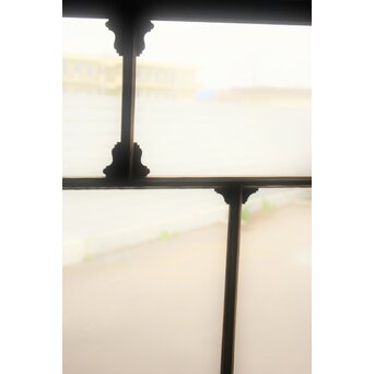 アールデコ調 白木クリアガラス戸　GD1214 